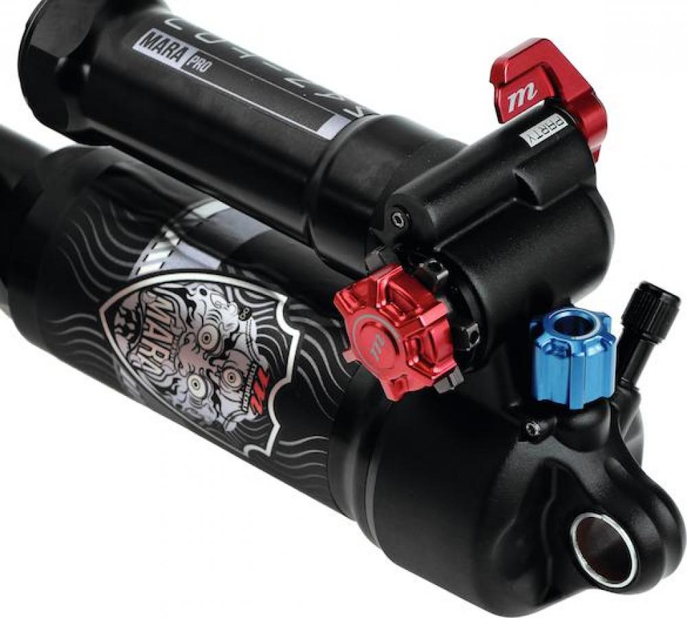 Manitou Federbein Mara Pro Eyelet Mount 230x60 mm Schwarz - einstellbarer High-Performance-Dämpfer