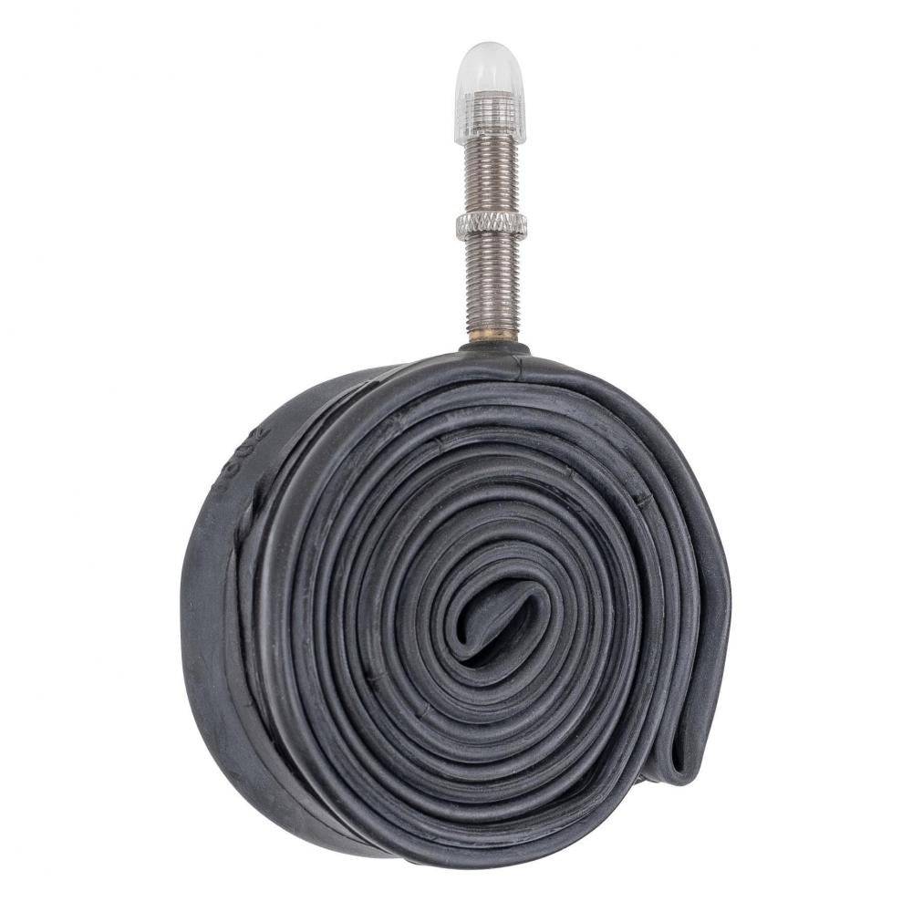 Schwalbe Fahrradschlauch AV6 28/40-406 gerollt mit 40mm AV-Ventil für hohe Lufthaltigkeit.