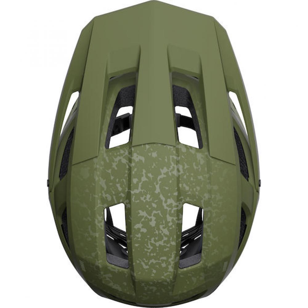 Limar Livigno + Mips Matt Green L Grün - leichter Fullface-Helm mit maximalem Schutz