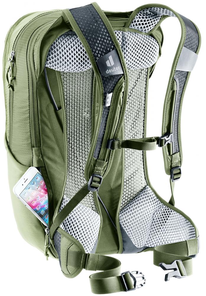 Deuter Race Air 14+3 Fahrradrucksack mineral-grove - 940g ultraleicht & belüftet