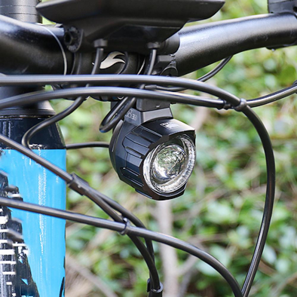 CATEYE Frontlicht Dual System G E100 One Size - flexibles E-Bike-Frontlicht mit 100 Lux