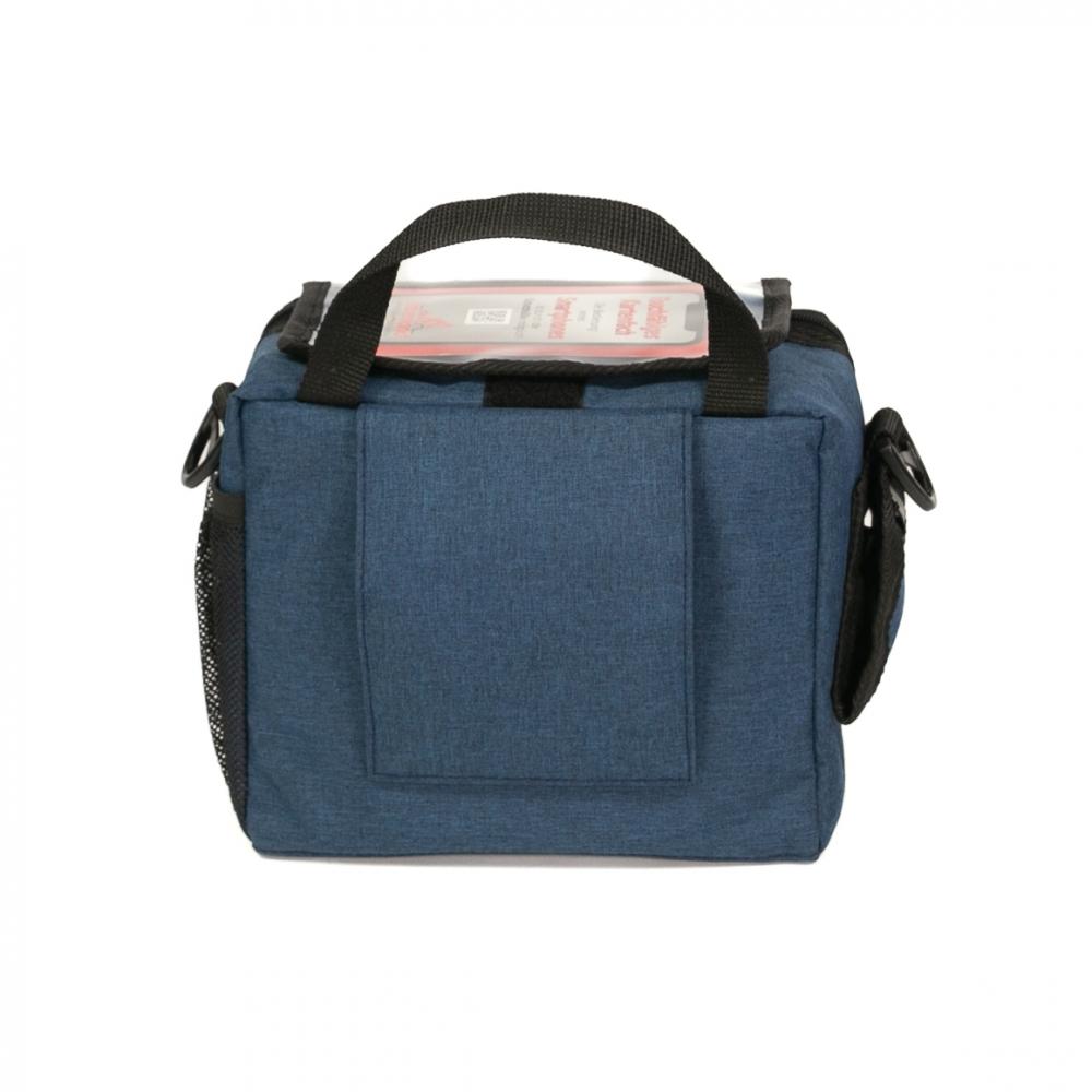 Haberland Lenkertasche 6l Bottle blau - praktische E-Bike-Lenkertasche mit KLICKfix