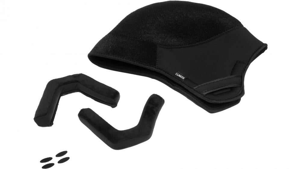 Lumos Ultra Winter Kit Thermo-Helmmütze, schwarz, Größe M/L, kompatibel mit Lumos Ultra, Ultra E-Bike, Ultra Fly und Ultra Fly Pro