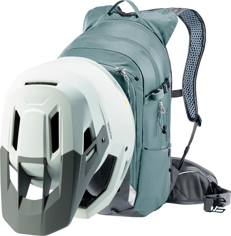Deuter Compact 12+3 SL Fahrradrucksack 12-15 Liter - Damen MTB Rucksack mit Airstripes-Rückensystem