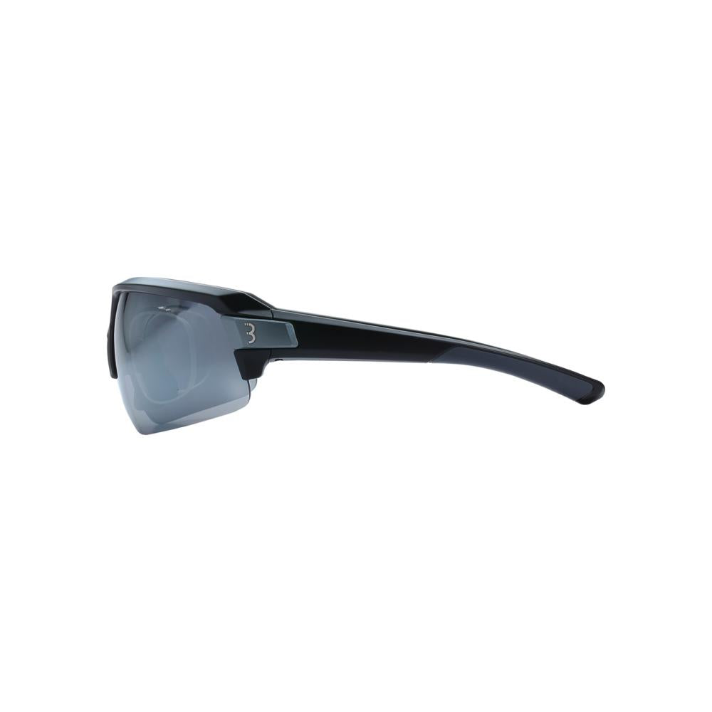 BBB Cycling BBB Sportbrille Impulse Optic schwarz Einheitsgröße schwarz - klare Sicht für Brillenträger