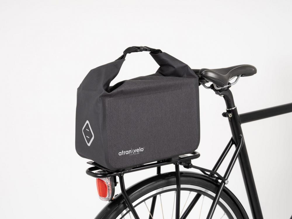 AtranVelo System Gepäckträgertasche Travel schwarz 33x20x16cm 10.5 Liter