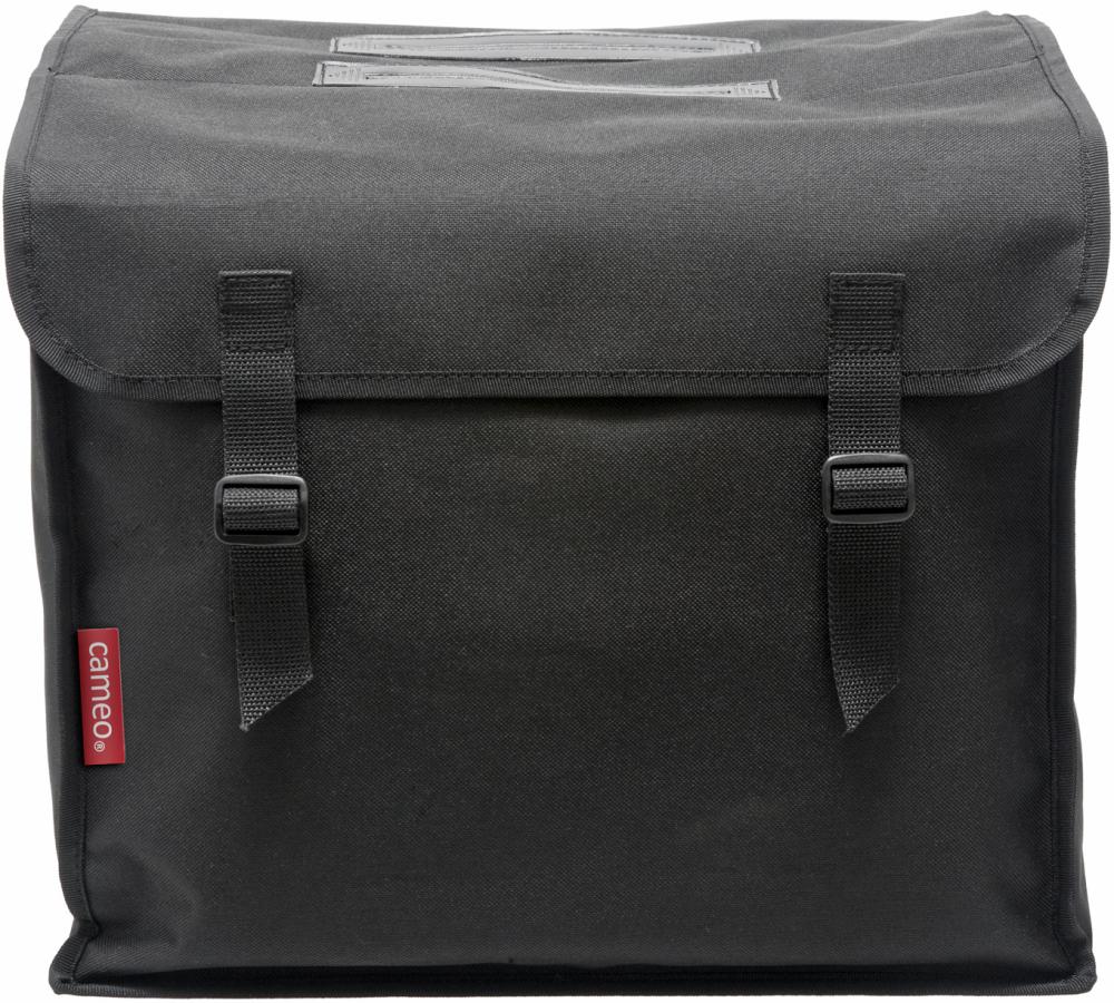 New Looxs Doppelpacktasche Cameo Black 2x 18L Black - robuste Gepäckträgertasche