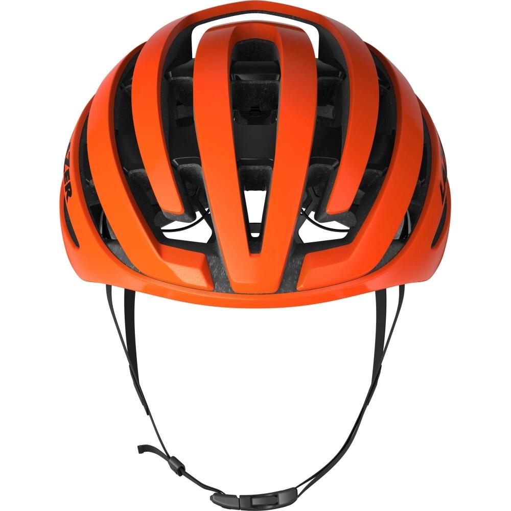 LAZER Helm Z1 KinetiCore Road Flash Orange S (52-56 cm) - leichter Aero-Rennradhelm
