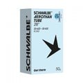 Schwalbe Aerothan SCV15 32-622 Schlauch, ultraleichter TPU Rennradschlauch mit 51g in der Produktverpackung.