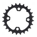 Truvativ Kettenblatt schwarz für MTB/Trekking, 24 Zähne, 64mm Lochkreis, Aluminium.