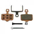 Avid Scheibenbremsbeläge Set für Rennrad/Elixir/DB/Level B1 (gesintert/Stahl) mit Feder, Schraube und Splint.