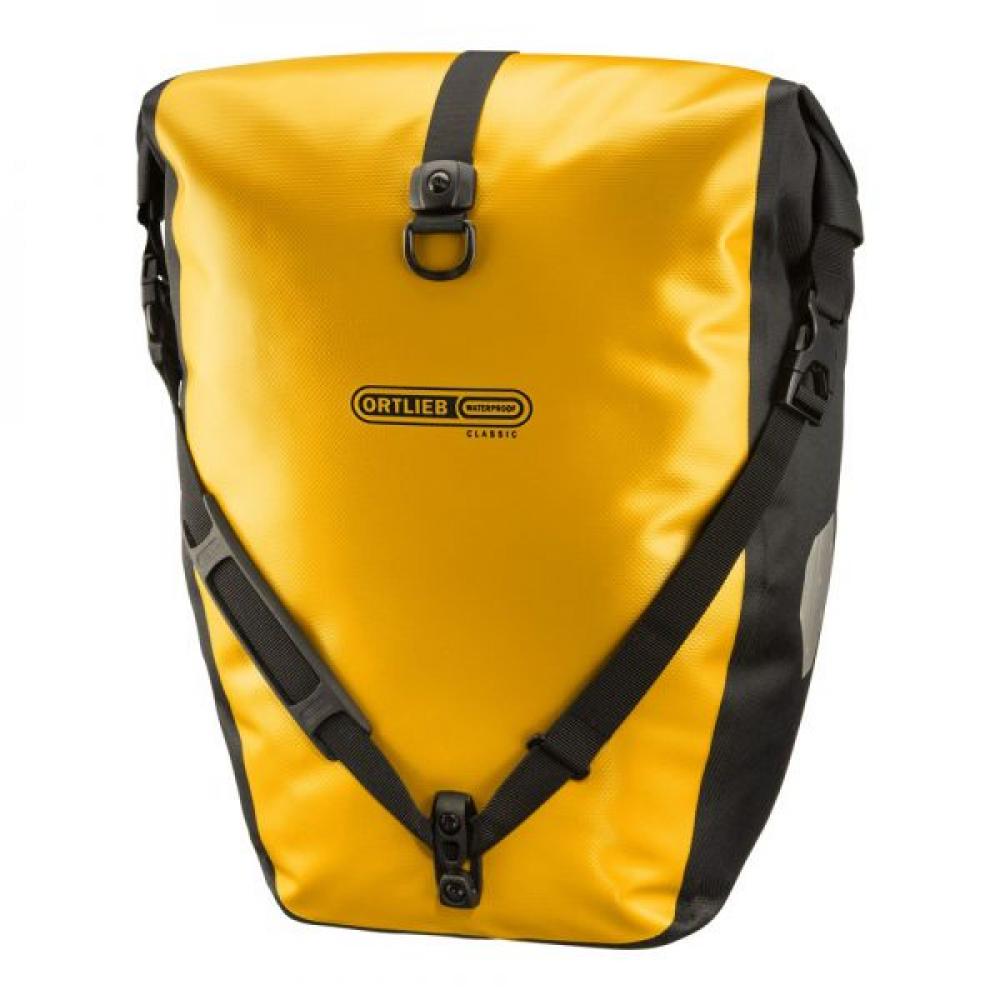 Ortlieb Hinterradtasche Back-Roller Classic sunyellowblack Größe 17x32x42 cm 40l
