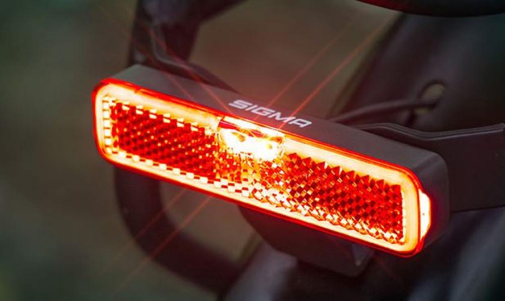 Sigma Licht EOX RL RACK BRAKE Rücklicht 50 mm - Bremslicht für E-Bikes