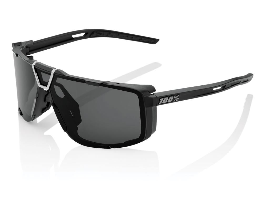 100% Eastcraft - Smoke Lens unis Matte Black - stylische Performance-Sportbrille