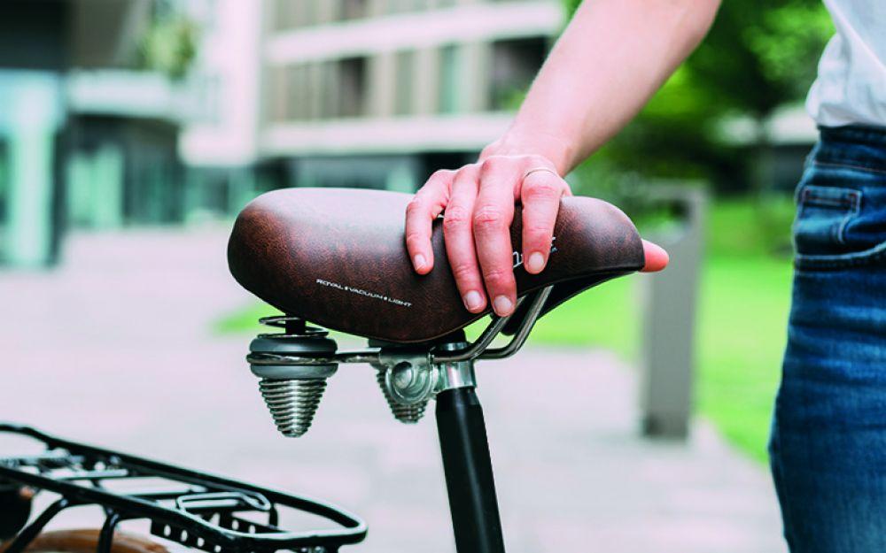 Selle Royal Drifter Small Fahrradsattel braun mit Royalgel und Doppelfederung