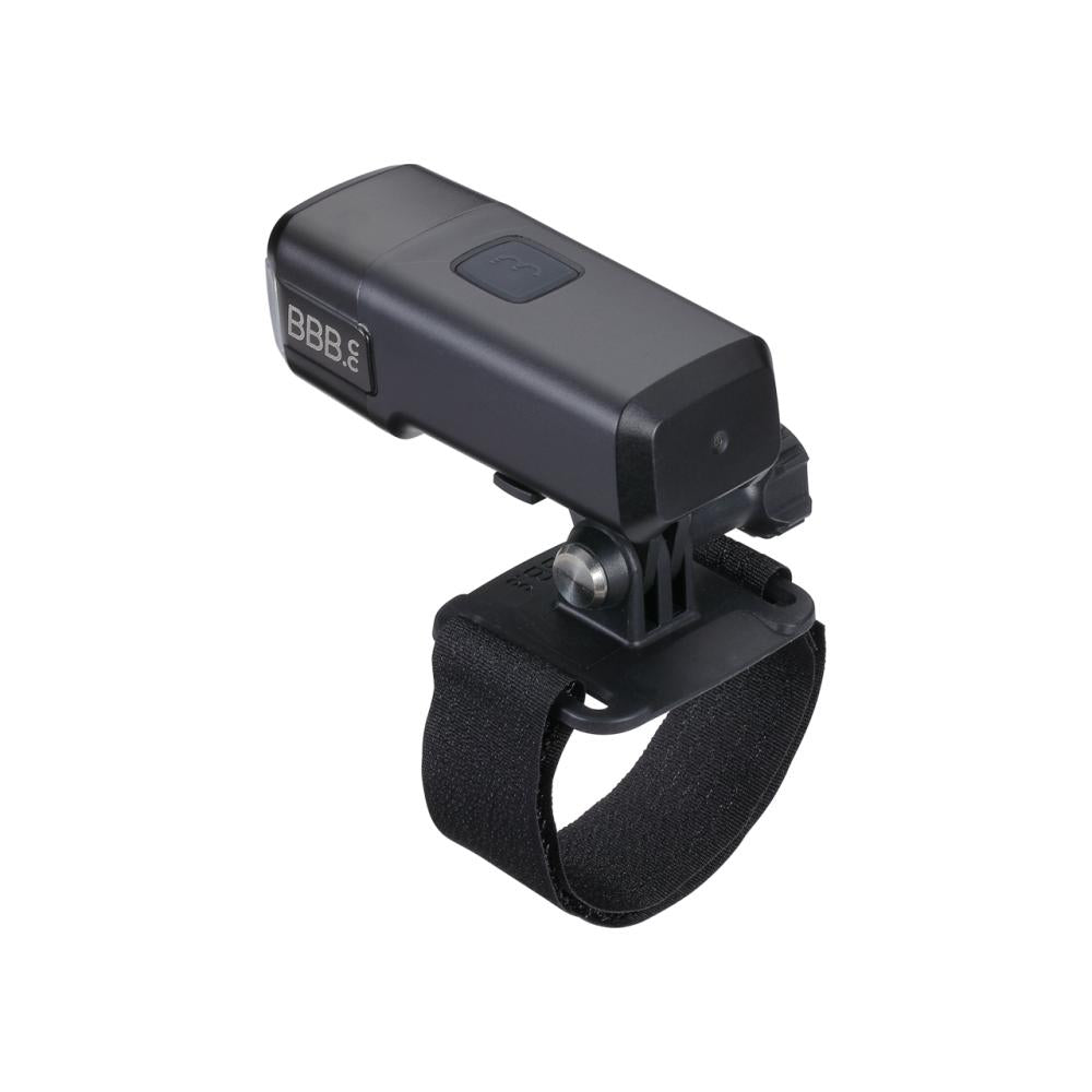 BBB Cycling Helmlampe AdventureStrike 600, 600 schwarz - starke 600 Lumen für MTB & Nachtfahrten