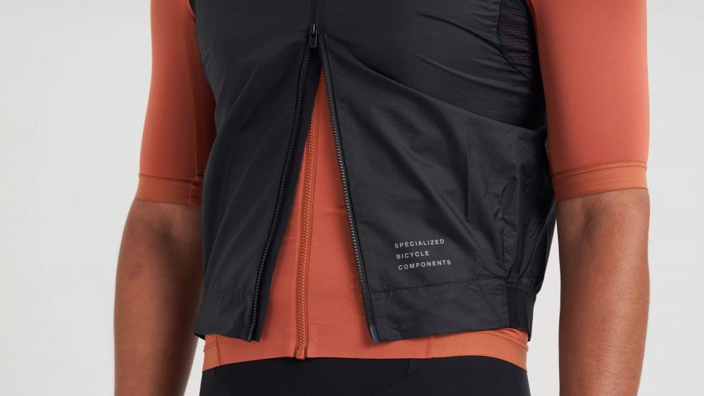 PRIME WIND VEST MEN BLK M - Herren Windweste Schwarz Größe M - Bekleidung