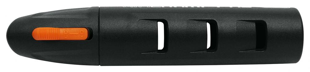 SKS Airchamp Pro CO2-Luftpumpe â leichte Einhandbedienung - für alle Ventilarten geeignet inklusive 16g CO2-Kartusche und Cliphalterung - CO2 Kartusche - Kartuschenpumpe