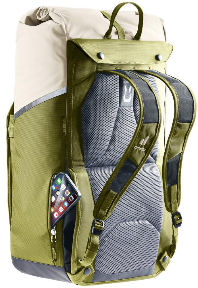 Deuter Xberg 25 Fahrradrucksack 2in1 - Hinterradtasche & Rucksack Cactus-Desert