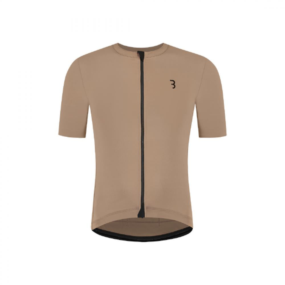 BBB Cycling Trikot Essence (male) XXL brun - atmungsaktives Fahrradtrikot XXL für lange Touren