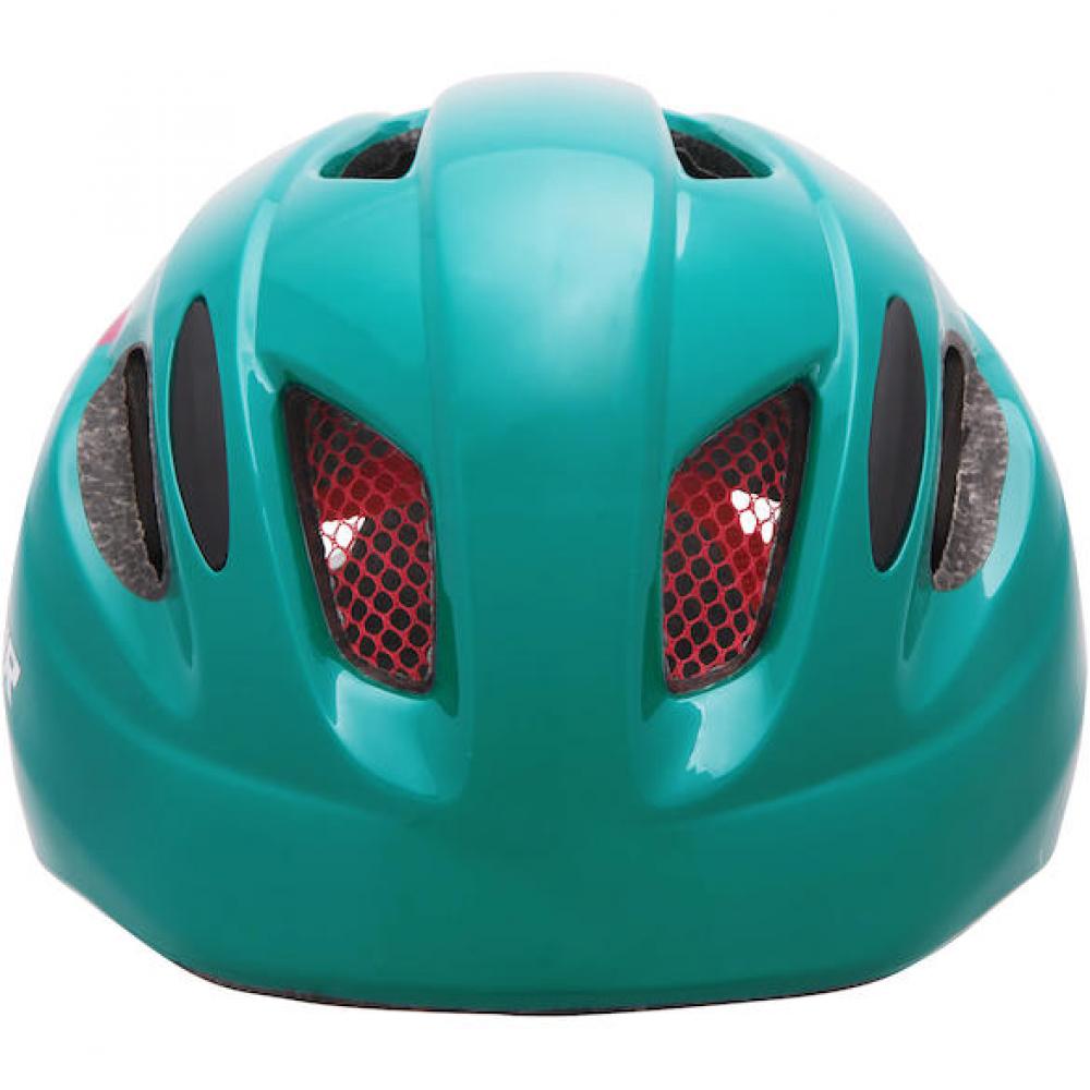 Limar Kid Pro S Octopus S Blau/Grün - superleichter Kinder-Fahrradhelm mit Top-Sicherheit