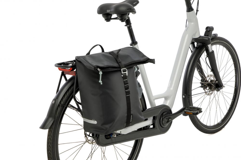 New Looxs Radtasche Cantos Single - Einzeltasche für Gepäckträger - urban & wasserabweisend