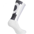 Sidi Socken Teres Aero white/black 40-43 White/black - aerodynamische Radsocken mit Q-Skin