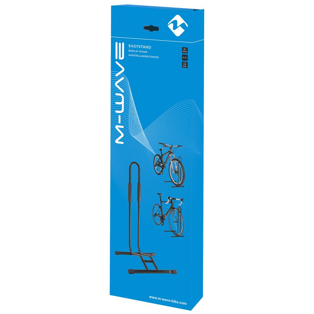 M-WAVE Ausstellungsständer Easystand 12-29\" Schwarz - Universeller Fahrrad-Ständer