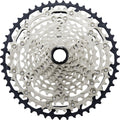 Shimano SLX CS-M7100 12-fach Kassette mit 10-51 Zähnen für Mountainbikes in Silber und Schwarz.