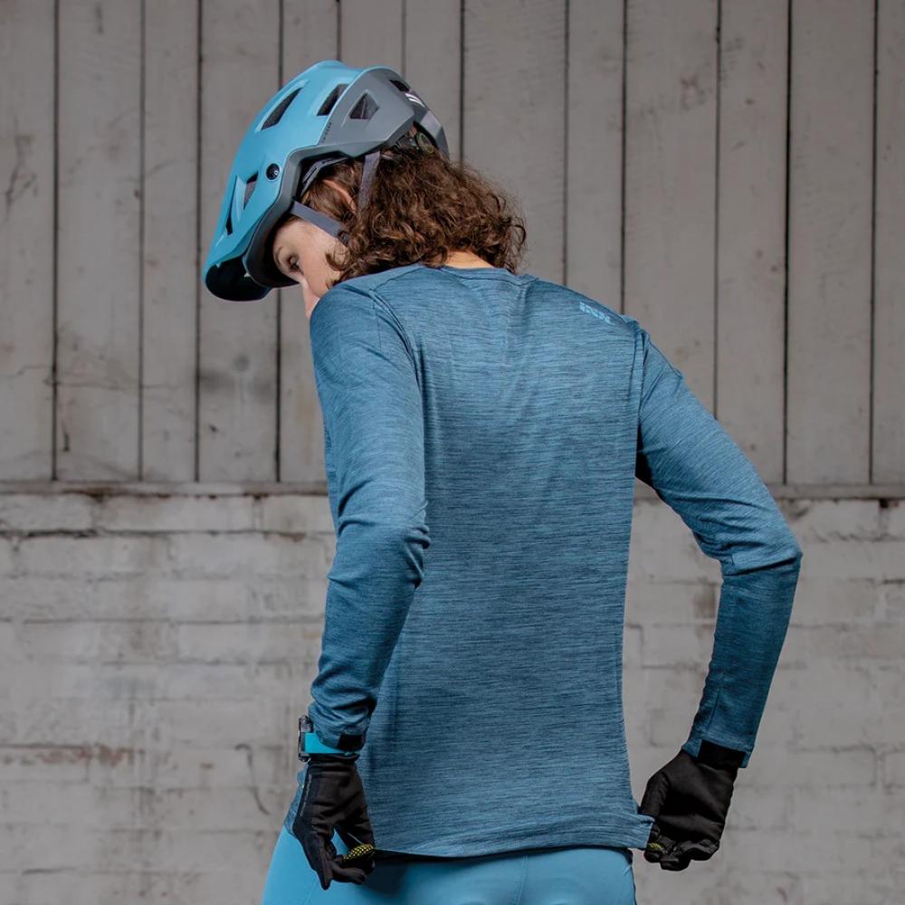 IXS Sports Division iXS Flow X Women longsleeve jersey 40 Ocean - atmungsaktives Trail-Trikot