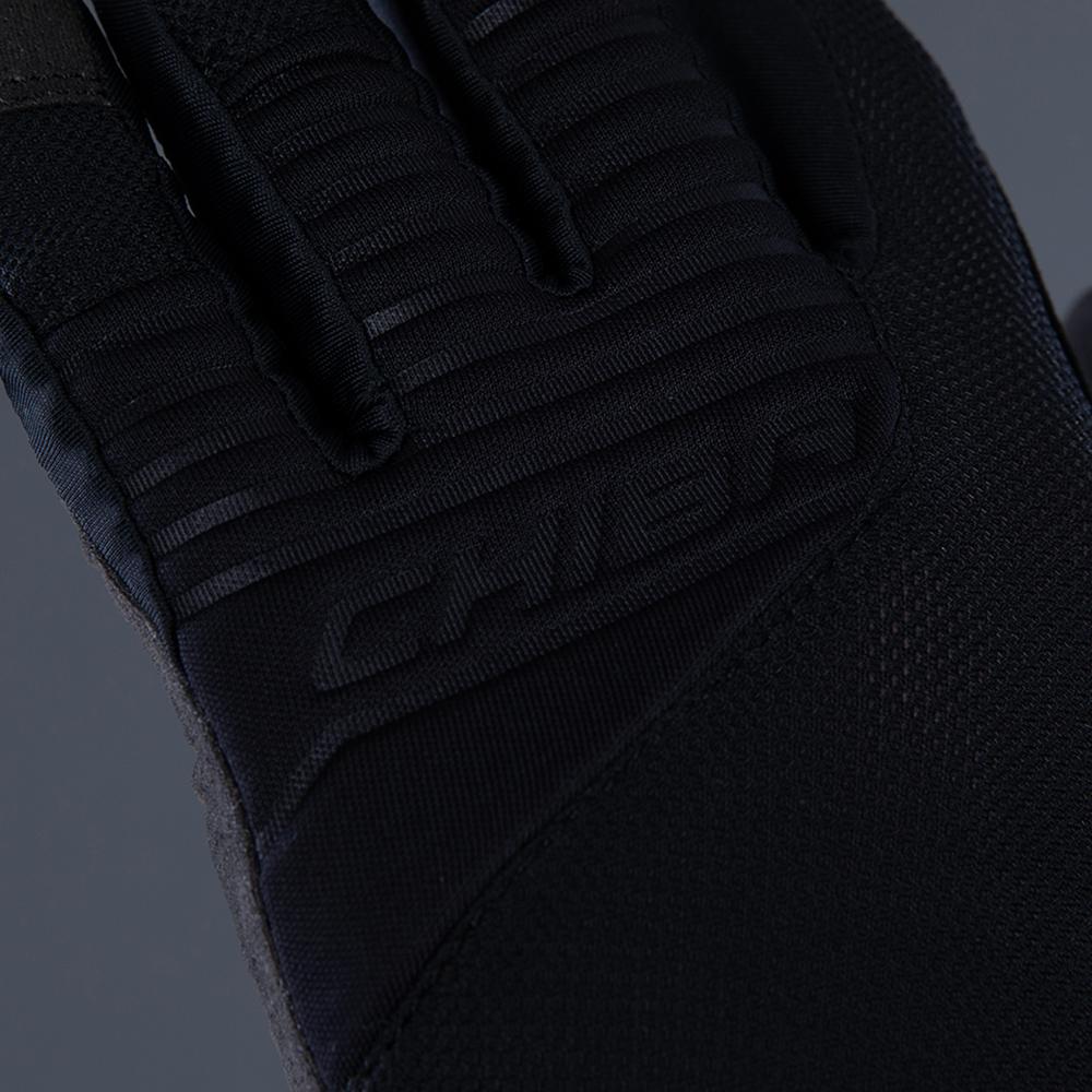 CHIBA Blade - Radhandschuhe schwarz/schwarz, XL, atmungsaktiv mit Gelpolster & Touchfinger