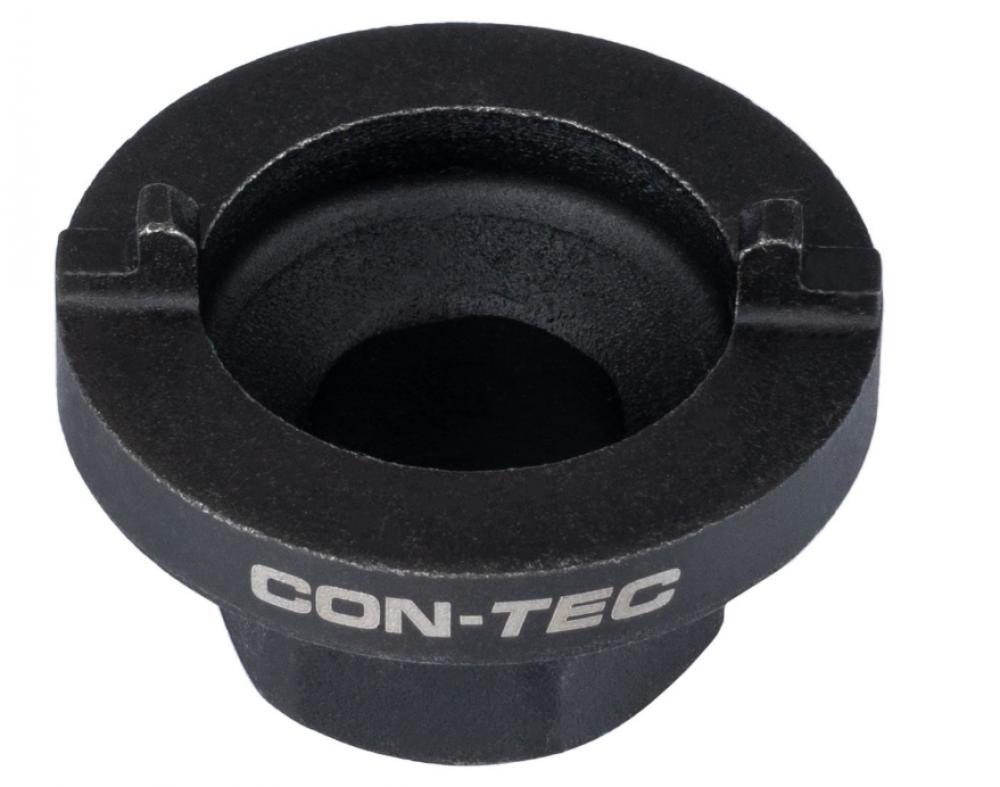 CONTEC Zahnkranzabzieher TFM-210 Hochwertiger Abzieher aus gehärtetem Stahl für BMX- und Singlespeed-Freilaufzahnkränze, passend für 24-mm-Schlüssel