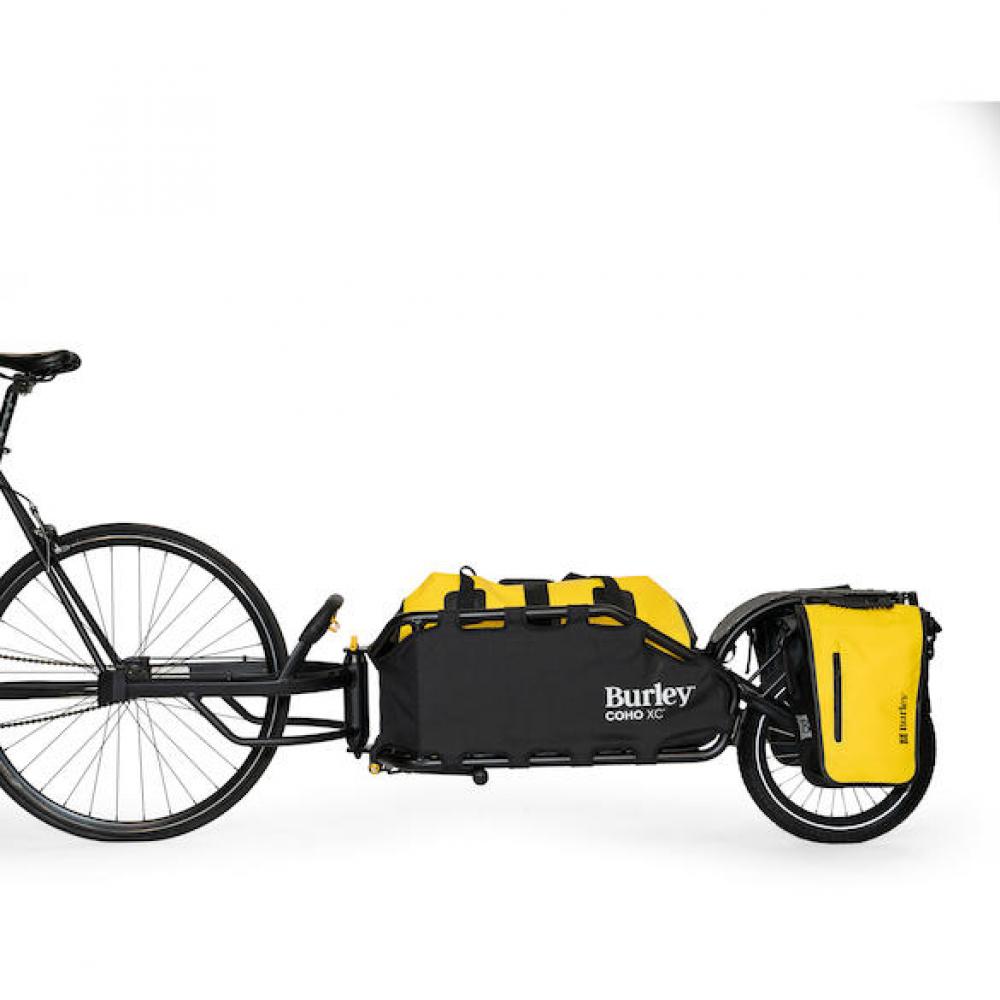 Burley Packtaschen-Set MY23 für COHO 22L Gelb - wasserdichte Fahrrad-Packtaschen