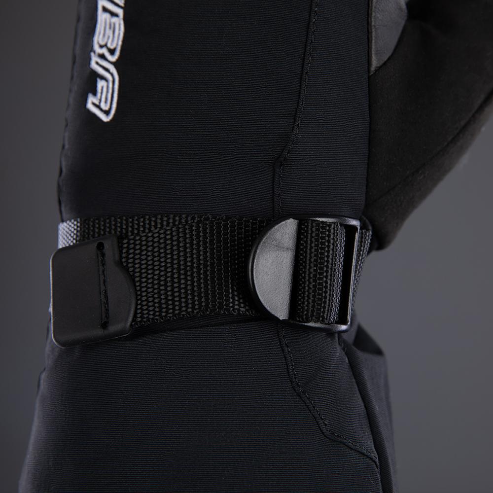 CHIBA Thermo Mitten - wasserdichte wintertaugliche Radhandschuhe, Größe 8, schwarz