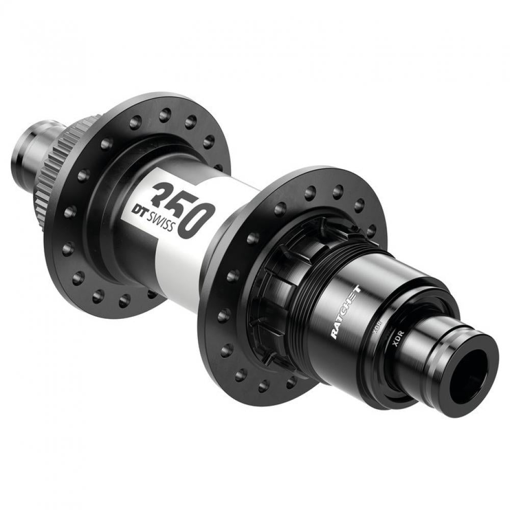 DT Swiss Nabe Road HR 350 Classic 28 Loch Schwarz - zuverlässige Centerlock Hinterradnabe