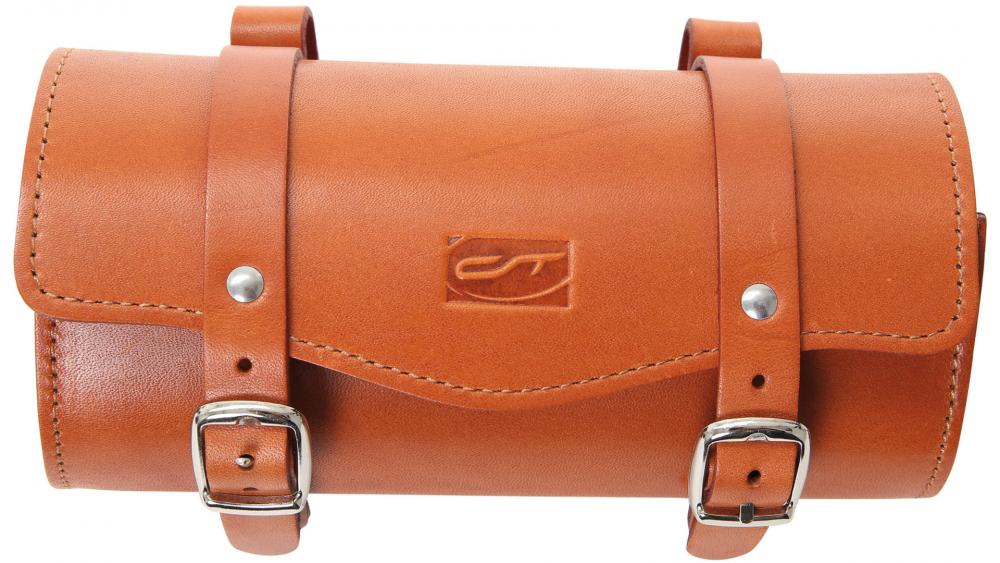 CONTEC Satteltasche Classic Exclusiv Leder honey