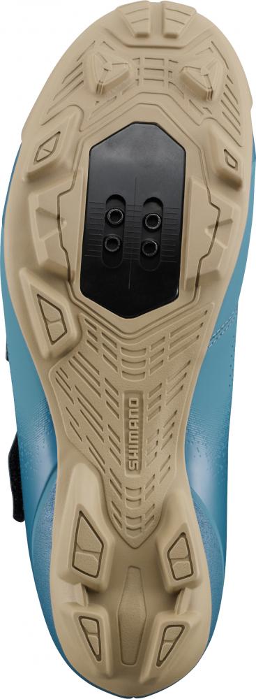 SHIMANO Fahrradschuhe XC102W Damen MTB SPD Fahrradschuhe Größe 38 Blau
