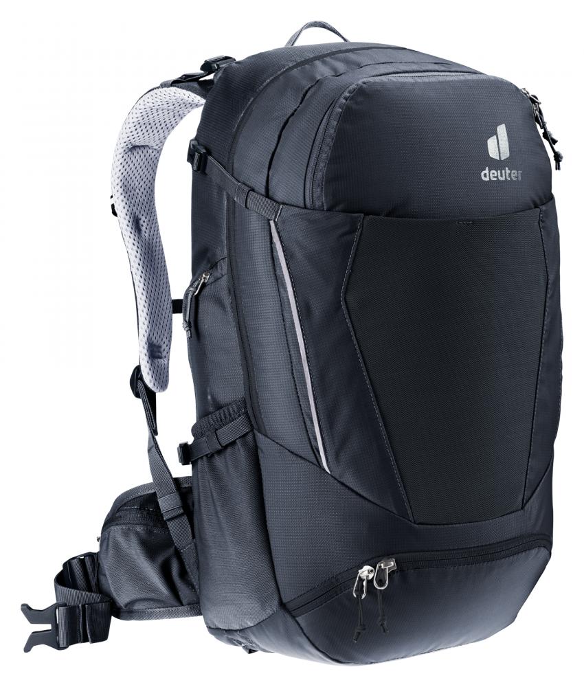 Deuter Trans Alpine 30 Fahrradrucksack Schwarz - Rucksack für alpine Mehrtagestouren