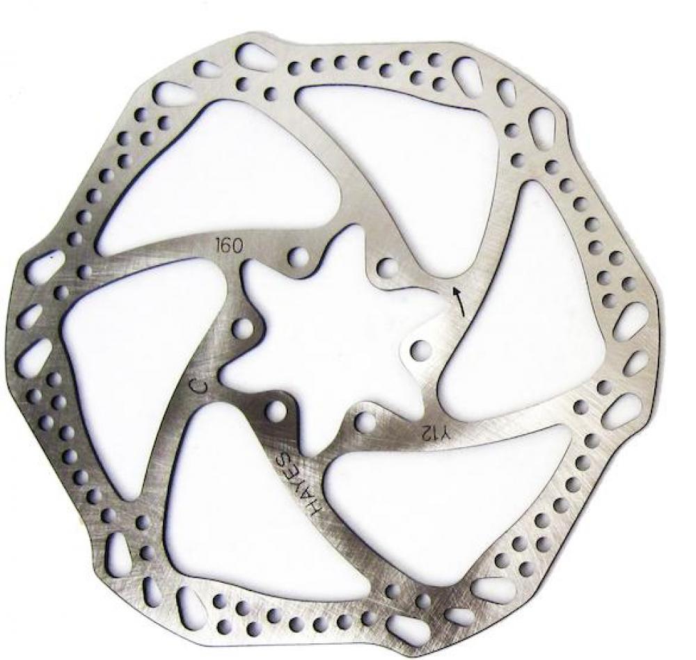 Hayes L-Serie Bremsscheibe 140 mm 6-Loch - Leichte Bremsscheibenserie mit tollem Design