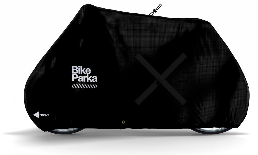 BikeParka Fahrradabdeckung URBAN Black Black - zuverlässiger Wetterschutz für dein Fahrrad