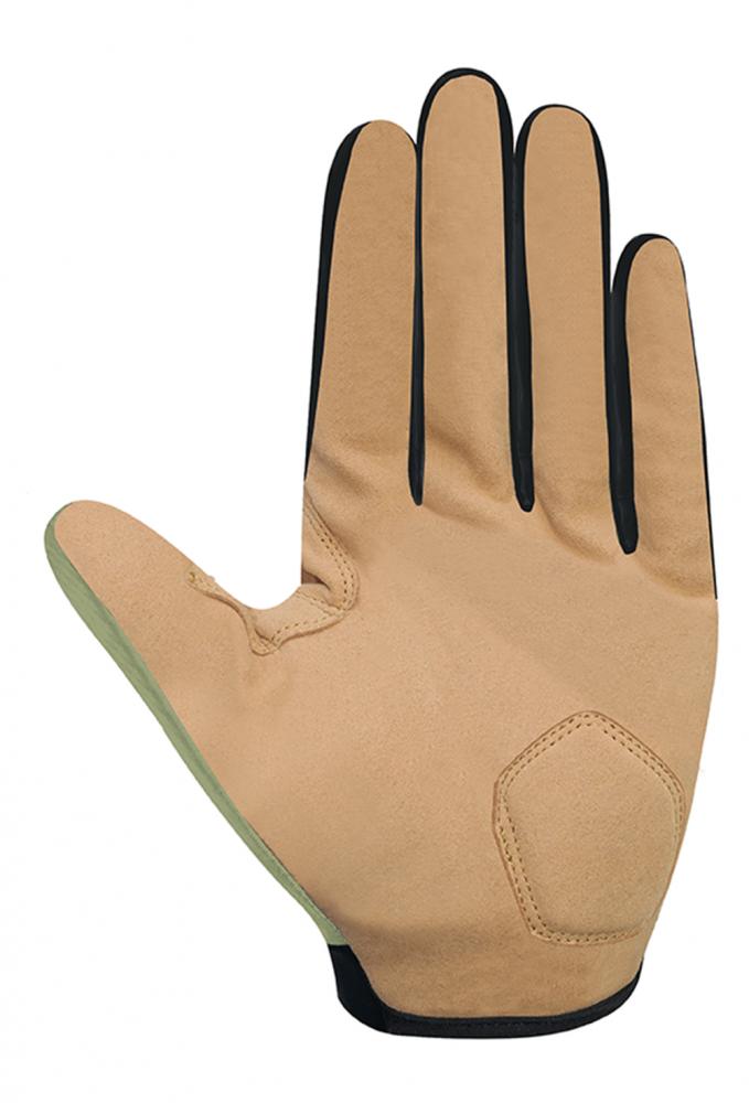 CHIBA Eco Glove Pro Touring - Radhandschuhe olive, Größe M, atmungsaktiv & nachhaltig