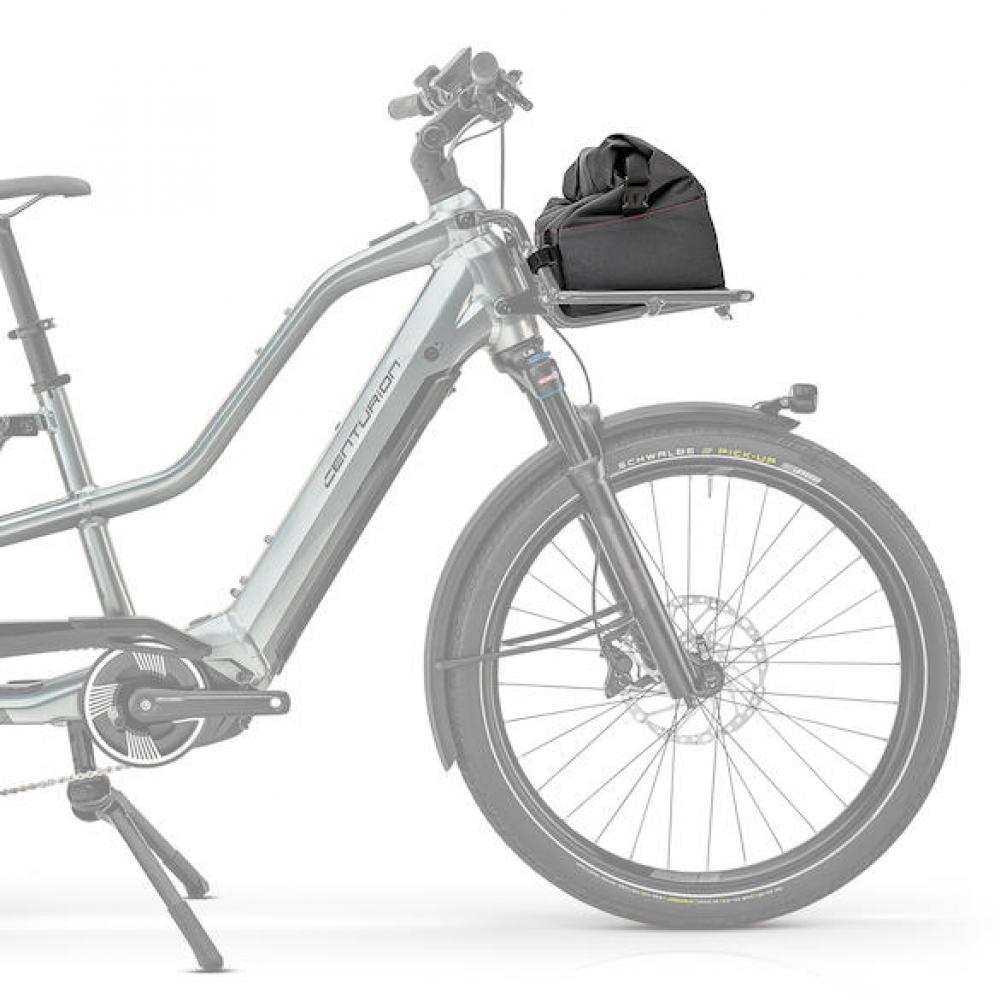 Centurion Cargo-Tasche für Frontgepäckträger Vario Grau - clevere Transportlösung
