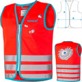 Wowow Sicherheitsweste Crazy Monster Jacket für Kinder Größe M rot