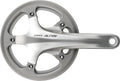 Silberne SHIMANO ALFINE FC-S501 Fahrrad Kurbelgarnitur mit 39 Zähnen.