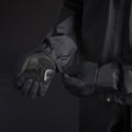 CHIBA Rainjacket - wasserdichte, atmungsaktive Radhandschuhe schwarz XL