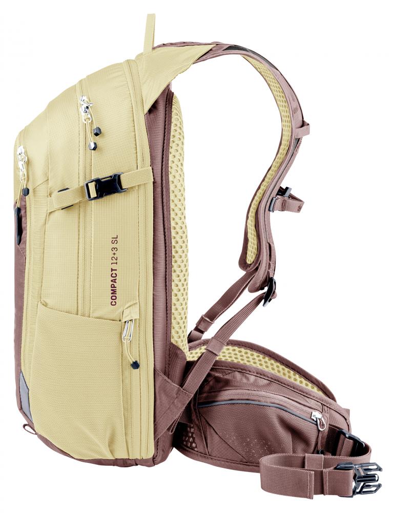 Deuter Compact 12+3 SL Damen Fahrradrucksack 12 Liter jade-sand - Stabiler Sitz & gute Passform