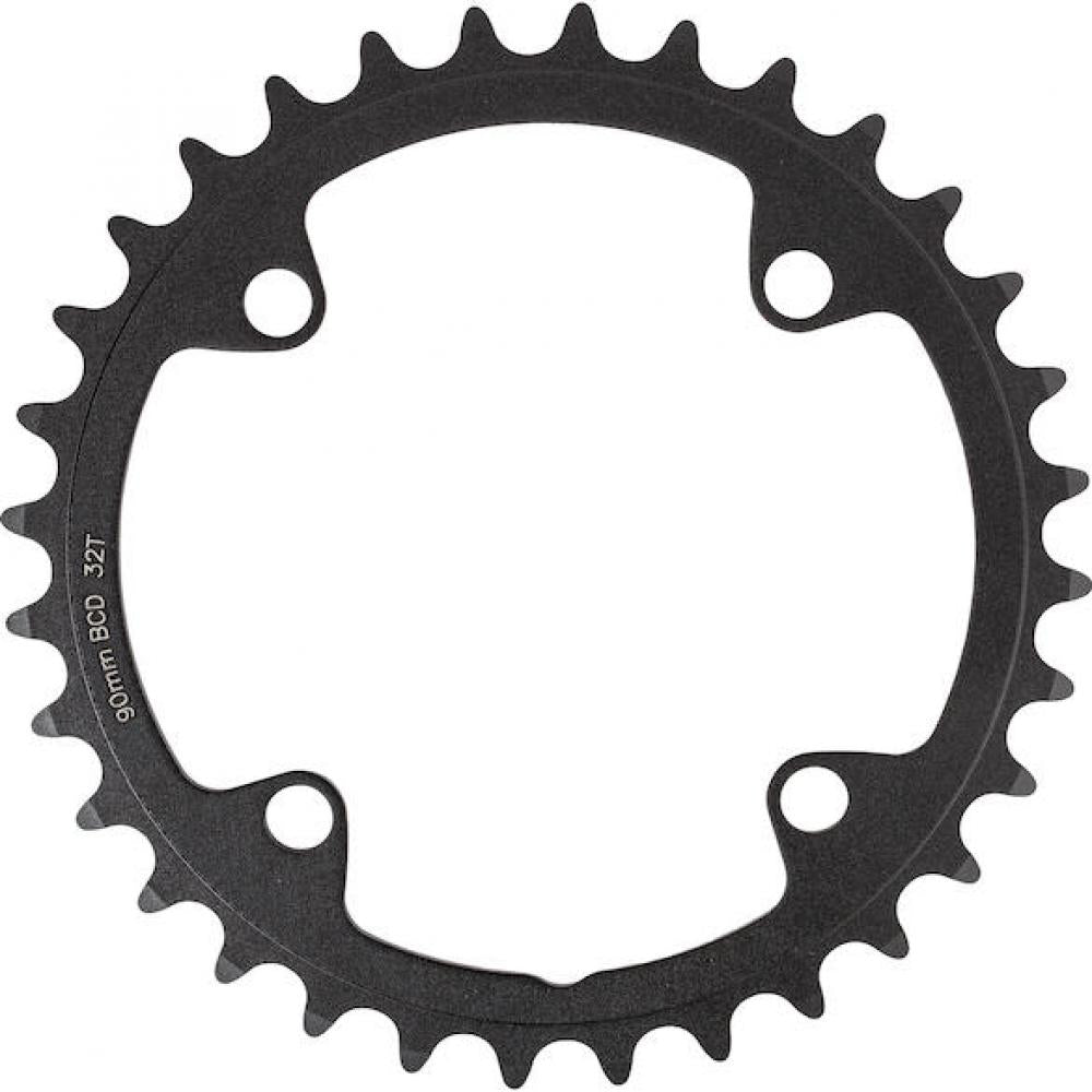 FSA Kettenblatt Road Gossamer 4-Arm 90 mm x 36 T Schwarz - Präzise Schaltperformance