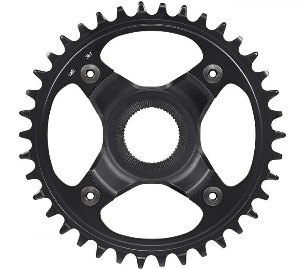 SHIMANO Kettenblatt E8000 SM-CRE80 38Z 55 mm - präziser Antrieb für E-MTB und Touring