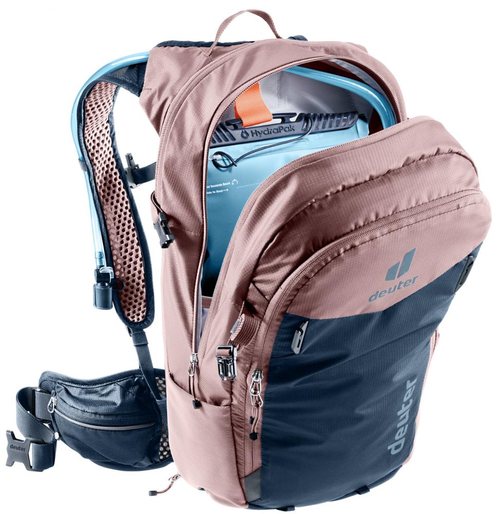 Deuter Compact EXP 14+3 Fahrradrucksack 14 Liter Graphite - Erweiterbar mit Airstripes-System