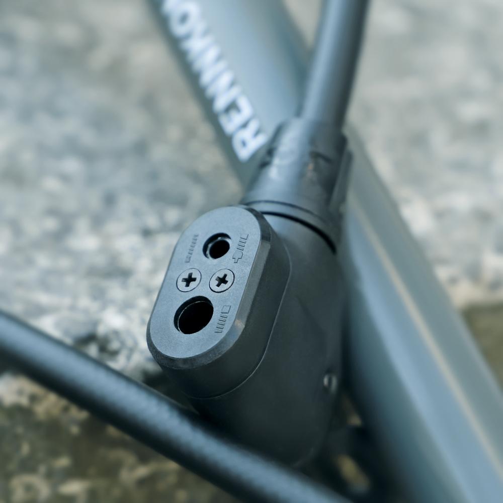 SKS Rennkompressor NXT Standpumpe schwarz, 16 bar, Multi Valve MV EASY, Buchenholzgriff, klappbare Metallfüße, gummierte Alugussbasis